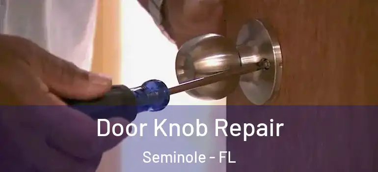  Door Knob Repair Seminole - FL