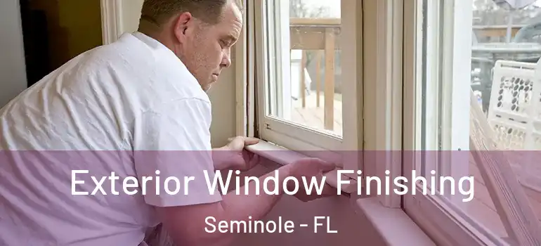  Exterior Window Finishing Seminole - FL