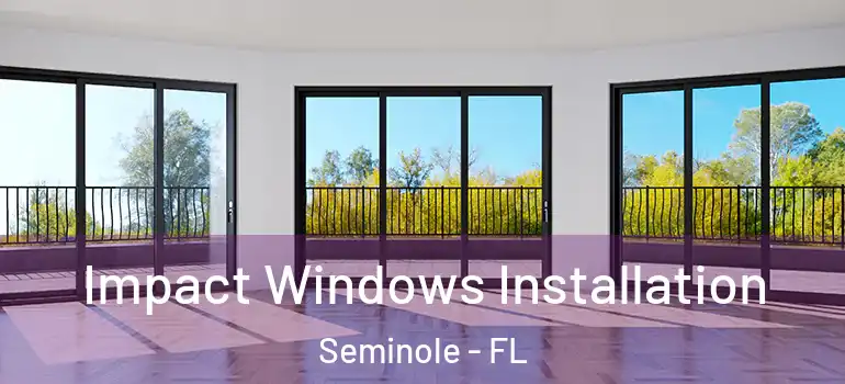  Impact Windows Installation Seminole - FL