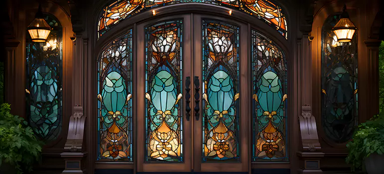 Wrought Iron Storm Door in Seminole, FL