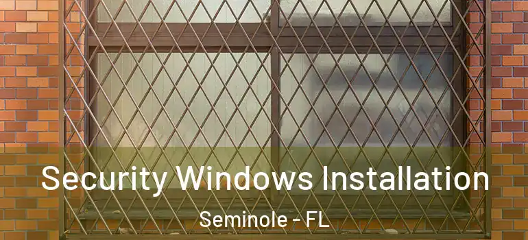  Security Windows Installation Seminole - FL