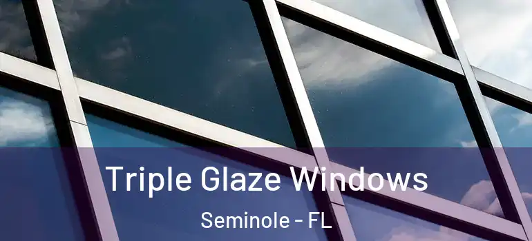  Triple Glaze Windows Seminole - FL