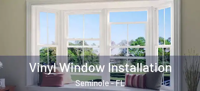  Vinyl Window Installation Seminole - FL
