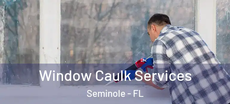  Window Caulk Services Seminole - FL